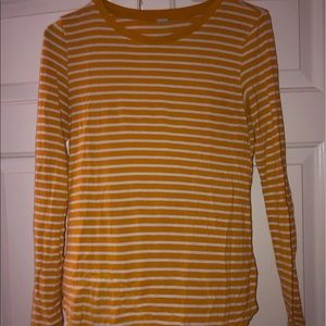 STRIPED YELLOW LONGSLEEVE